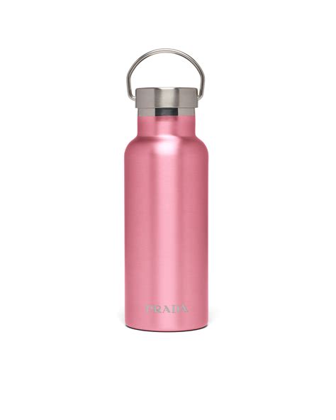 Pink/white Stainless Steel Water Bottle, 500 Ml 